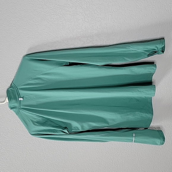 Nike Dri-Fit Element Teal Half Zip Jacket - Picture 7 of 10